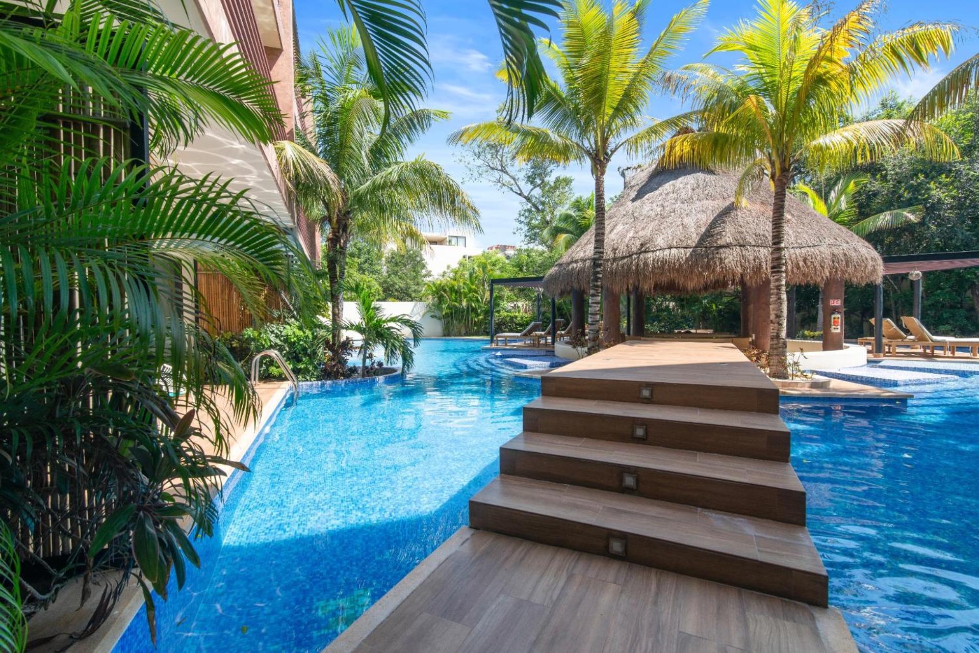 Апартаменты Luxurious Penthouse With Jungle View & Private Pool Тулум Экстерьер фото