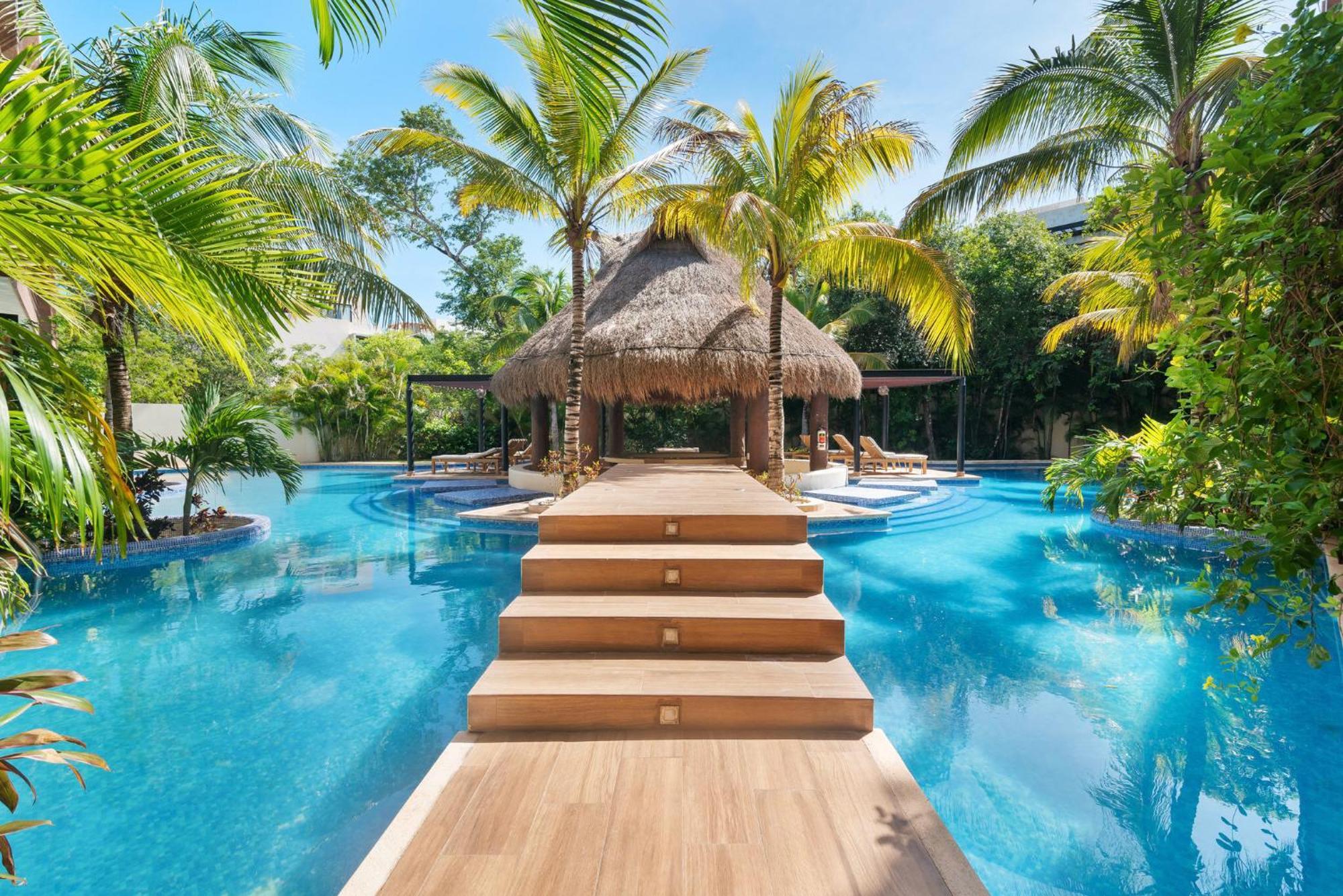 Апартаменты Luxurious Penthouse With Jungle View & Private Pool Тулум Экстерьер фото